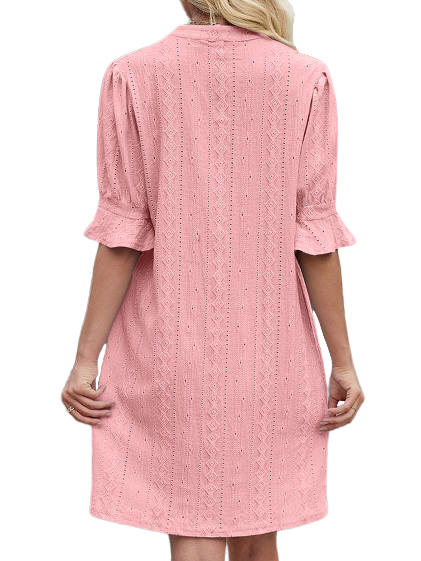UVN Summer Ruffle Short Sleeve Dress photo 5