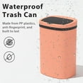 thumbnail image 4 of CL.HPAHKL 13 Gallon Automatic Trash Can with Lid, Kitchen Plastic Garbage Can, Pink, 4 of 7