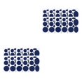 thumbnail image 4 of Naiovety 10 piezas de parche de reparación de chaqueta de plumón pegatinas autoadhesivas impermeables multicolores parches de suministros de Azul 2piezas, 4 of 6