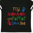thumbnail image 4 of Inktastic Mommom and Poppop Love Me Boys or Girls Toddler T-Shirt, 4 of 5