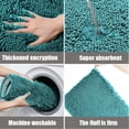 thumbnail image 5 of Gdledy Jankles for Mucky Paws Super Absorbent Microfiber Dog Door Mat, Quick Dry Non-Slip Washable Chenille Rug Entryway Carpet,16"x24",Slate Blue, 5 of 8
