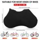 thumbnail image 2 of WEST BIKING Cubierta protectora de bicicleta MTB Road Bike Protector de ruedas a prueba de polvo, 2 of 9
