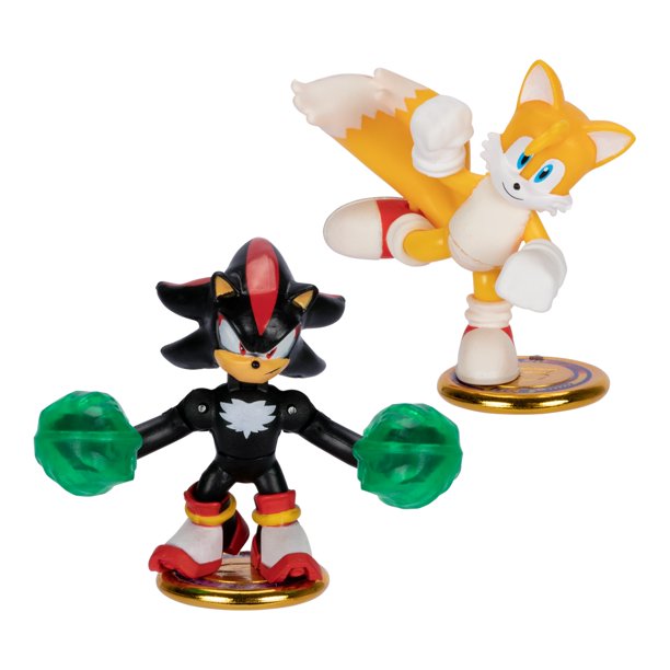 Figuras de acción Akedo Sonic The Hedgehog Versus con Tails & Shadow