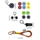 thumbnail image 5 of Llavero con diseño inspirado en el gimnasio para hombre, con mancuernas, pesas rusas y discos de pesas, llavero deportivo., 5 of 8