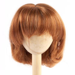 Monique CHARMAINE Doll Wig SZ 12/13 ~Light Ginger~Full Cap Modacrylic Hair ~ NWT 