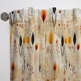 thumbnail image 5 of Designart "Pastoral Beige Blossoms" Floral Room Darkening Single Curtain Panel, 5 of 6