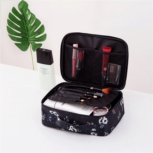 Xihbxyly Neceser de Viaje, Organizador de Maquillaje Portátil, Diseño Elegante y Duradero, Compañero de Viaje de Moda, Ideal Como Regalo para Mujeres, Tamaño 24 X 18 X 9 Cm.