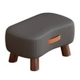 thumbnail image 3 of Lipstore Small Foot Stool Ottoman Creative Stable Footrest for Home Sofa Coffee Table Dark Grey, 3 of 8
