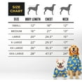 thumbnail image 6 of HDE Dog Raincoat Double Layer Zip Rain Jacket with Hood for Small to Large Dogs Ducks Blue 3XL, 6 of 7