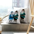 thumbnail image 6 of LALILO Throw Pillow Covers Cute Couple Mr And Mrs And Mrs Santa Cushion Cover 18" x 18", 525 Pack, 6 of 6