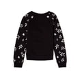 thumbnail image 2 of Athletic Works Girls Fleece Sweatshirt, Sizes 4-18 & Plus, 2 of 3