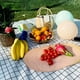 thumbnail image 4 of Manta de picnic impermeable, tapete para exteriores, tapete de playa grande de 78 x 78 para acampar y picnics, diseño plegable, ligero y portátil con protección impermeable y a prueba de, 4 of 8