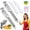 2SETS, variant on 2-in-1 Stainless Steel Fish Scaler + Ginger Grater - Fish Scaler Remover Tool, Fish Descaler Knife for All Fish, Kitchen Grater for Ginger, Garlic & Vegetables (1SET)
