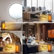 thumbnail image 5 of 2000w Portable Fan Heater, Adjustable Space Heater With Remote Control, 12h Timer, 3 Temperature Modes, 60 Oscillation, 5 of 5