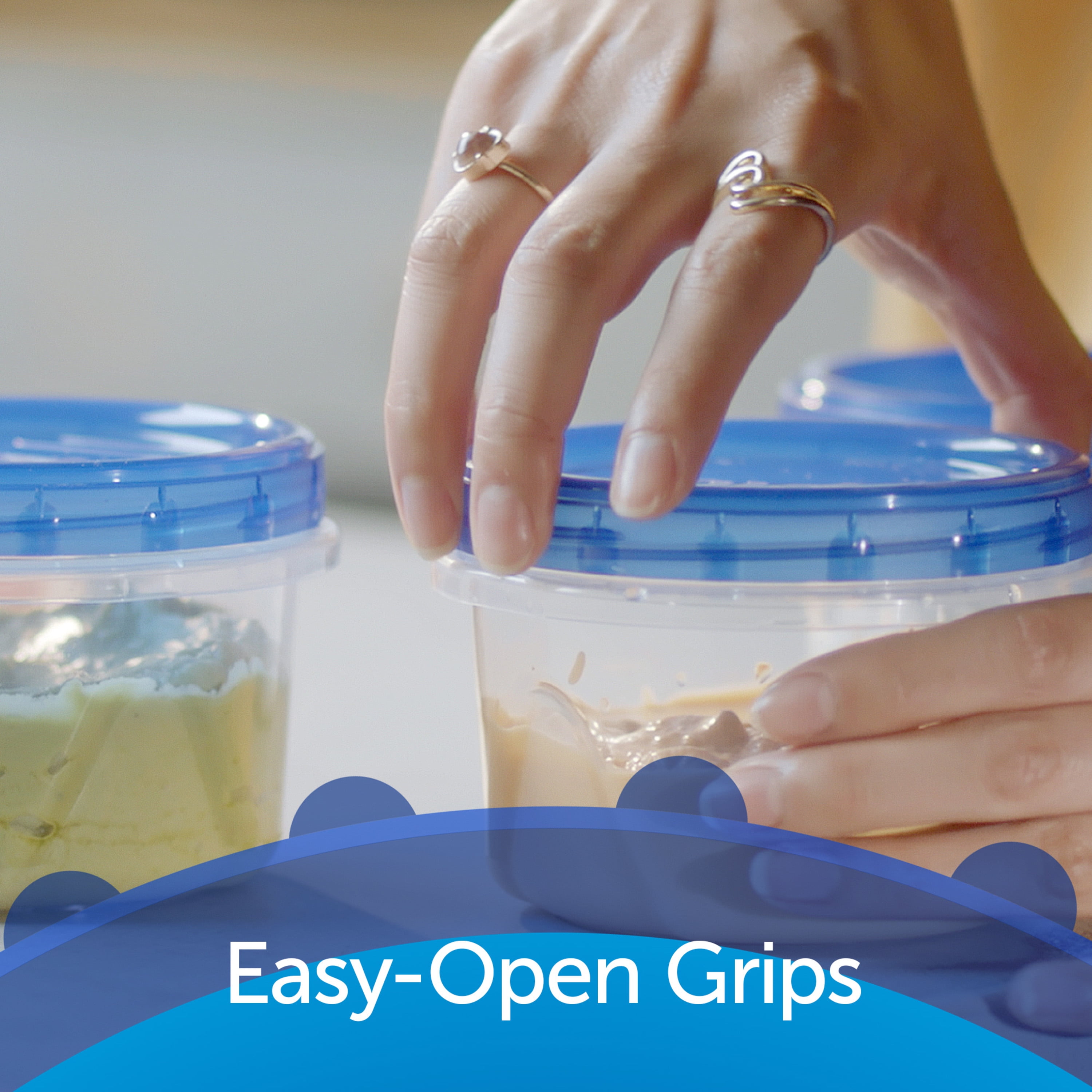 Ziploc® Polypropylene Twist' n Loc Storage Container