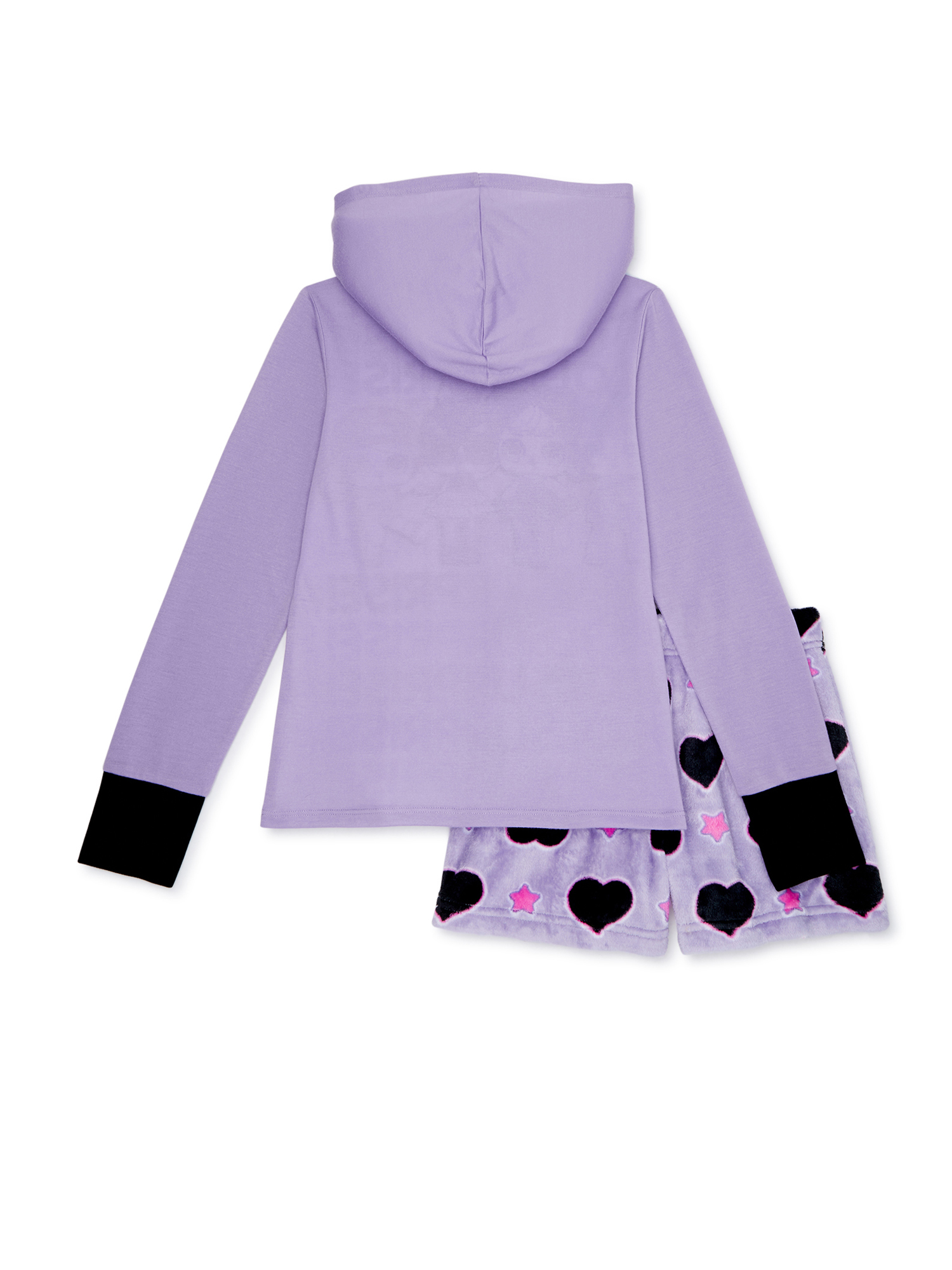 L.O.L Surprise! Girls Pajama with Cozy Plush Shorts & Slippers, Sizes 4-12 - image 3 of 3