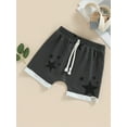 thumbnail image 3 of Wassery Infant Baby Boys Clothes 6 12 18 24 Months Boys Summer Shorts Elastic Waist Printed Short Pants Sports Jogging Shorts, 3 of 7