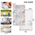 thumbnail image 6 of Yayeee 100% Cotton Hand Towels for Bathroom 16" x 28" Soft Absorbent Kitchen Towel, Elegant Marble Pattern, 6 of 7