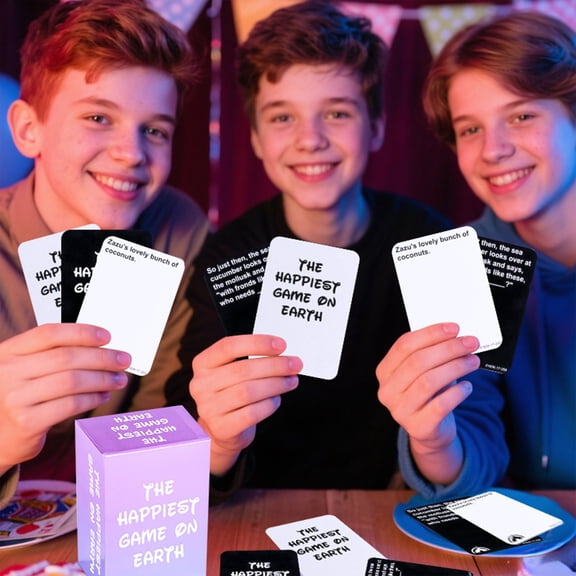 Adult Card Game for Couples and Friends, Party Icebreaker Conversation Game with Hand Drawn Prompts, Tabletop Question and Guessing Game for Game Night, Compact Boxed Social Interaction Game