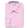 thumbnail image 5 of GIOVANNI UOMO Men's Traditional Fit Solid Color Dress Shirt Tan 17.5 32/33, 5 of 10