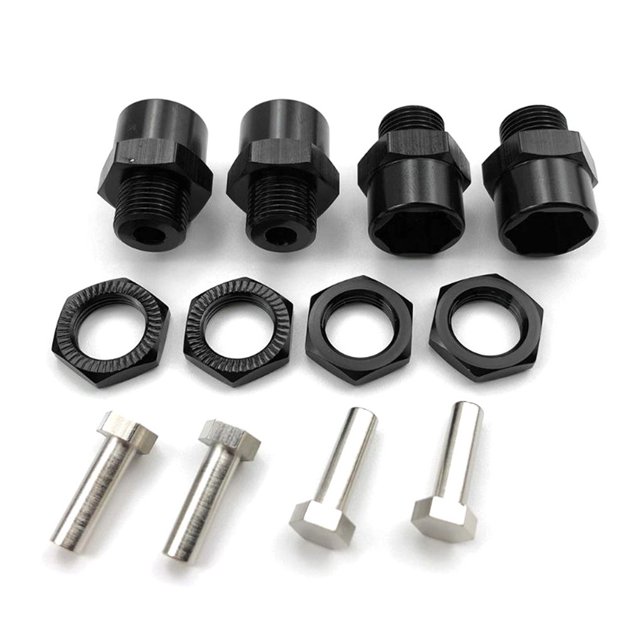 Adaptador de cubo de rueda Kenally TO010956-06 12 a 17mm Negro