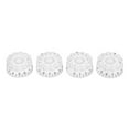 thumbnail image 2 of 4Pcs Guitar Knob, Plastic 24 Fine Splines Bass Control Knob Replacement  Bass Control Knob, 2 of 8