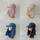 thumbnail image 5 of Child Removable Shawl Cape Sun Hat for Outdoor Fun Summer Fashionable Kids Baseball Caps Quick Drying Peaked Caps Black, 5 of 5