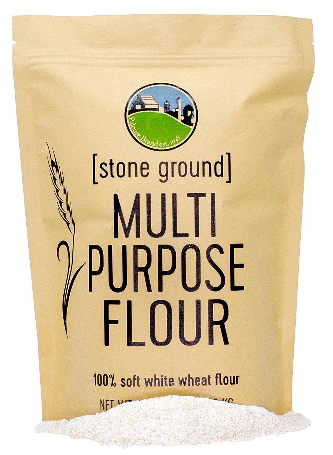 Whole Wheat MultiPurpose Flour • Soft White Wheat • 3 lbs • Palouse