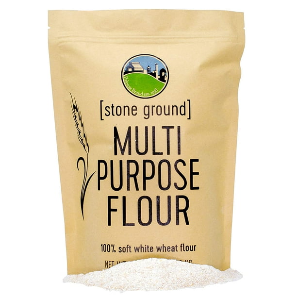 Whole Wheat MultiPurpose Flour • Soft White Wheat • 3 lbs • Palouse