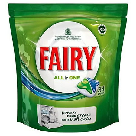 Fairy All in 1 Dishwasher Tablets Original (34) (Fairy Dishwasher Tablets Best Price)