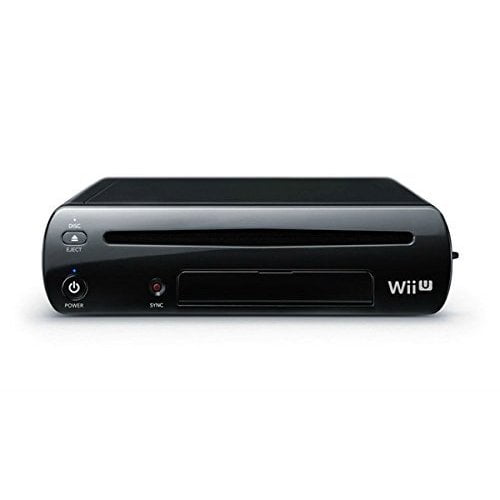Refurbished Replacement Official Authentic Nintendo Wii U Console Black Nintendo Wii Home TKD025