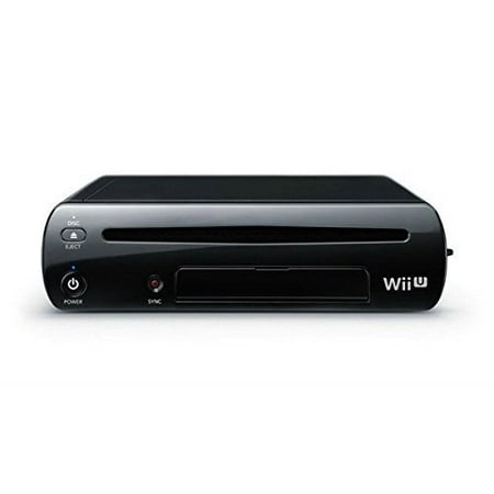 Refurbished Replacement Official Authentic Nintendo Wii U Console Black Nintendo Wii Home