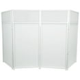 thumbnail image 3 of Rockville Rockbooth White Outdoor Backyard Party Pro DJ Booth Facade+2 Scrims, 3 of 12