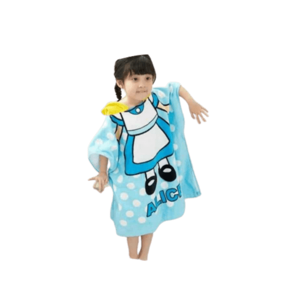 toalla de microfibra infantil Genérica alicia en el pais de las