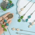 thumbnail image 3 of 12Pcs Turtle Ceiling Fan Pull Chain 3 Colors 14.37 Inch Turquoise Summer Sea Ocean Beach Animal Hanging Charm Ornament Ball Chain Dangler Extender for Ceiling Fan Light Lamp Decor, 3 of 8