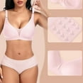 thumbnail image 5 of successthop Wireless Bras for Women Seamless Push Up Breathable Shapewear Lace Supportive Solid Stylish Everyday Wear, 5 of 6
