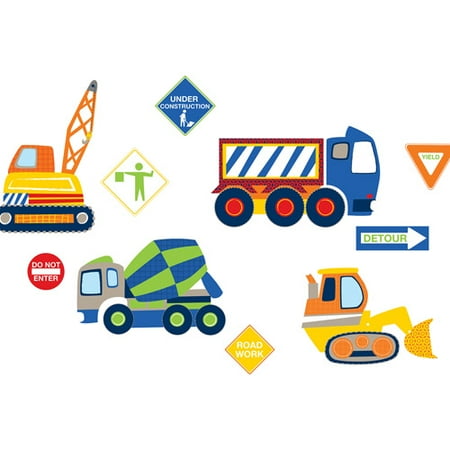 WallPops Construction Zone Decals