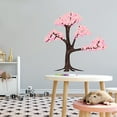 thumbnail image 2 of Floral Peel and Stick Cherry Blossom Bunch-Vinyl Wall Decal -Sticker For Home Decoration-Easy to use-Wall Mural to Transform a Room with a New Look-Size: 10" x 9"., 2 of 3