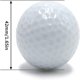 thumbnail image 2 of THIODOON LED Golf Bunny Light Up Golfbälle Nacht Golfball leuchtet im Dunkeln leuchtende Golfbälle Perfekt für Nacht-Training und Golf-Langstreckenschüsse Golfbälle Pink rot blau grün Gelb weiß Ormromra LN-1791, 2 of 6