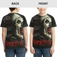 thumbnail image 4 of Terrifier Youth T-Shirts Graphic Shirts Blouse For Teen Boys Girls Casual Short Sleeve Tee Tops Large, 4 of 6