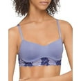 thumbnail image 4 of Calvin Klein Womens Lightly Lined Bralette,Bleached Denim,Medium, 4 of 4