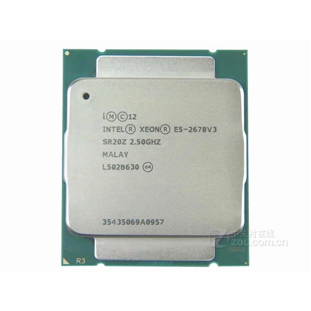 Procesador Intel Xeon E5-2678 v3 2.5 GHz 12 núcleos 24 subprocesos