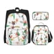 thumbnail image 1 of Balery Pretty Floral With Leaves Mochila Escolar 3 en 1 para Niños - Mochila Resistente con Lonchera Térmica y Estuche - Mochila Escolar para Niños y Niñas, 1 of 7