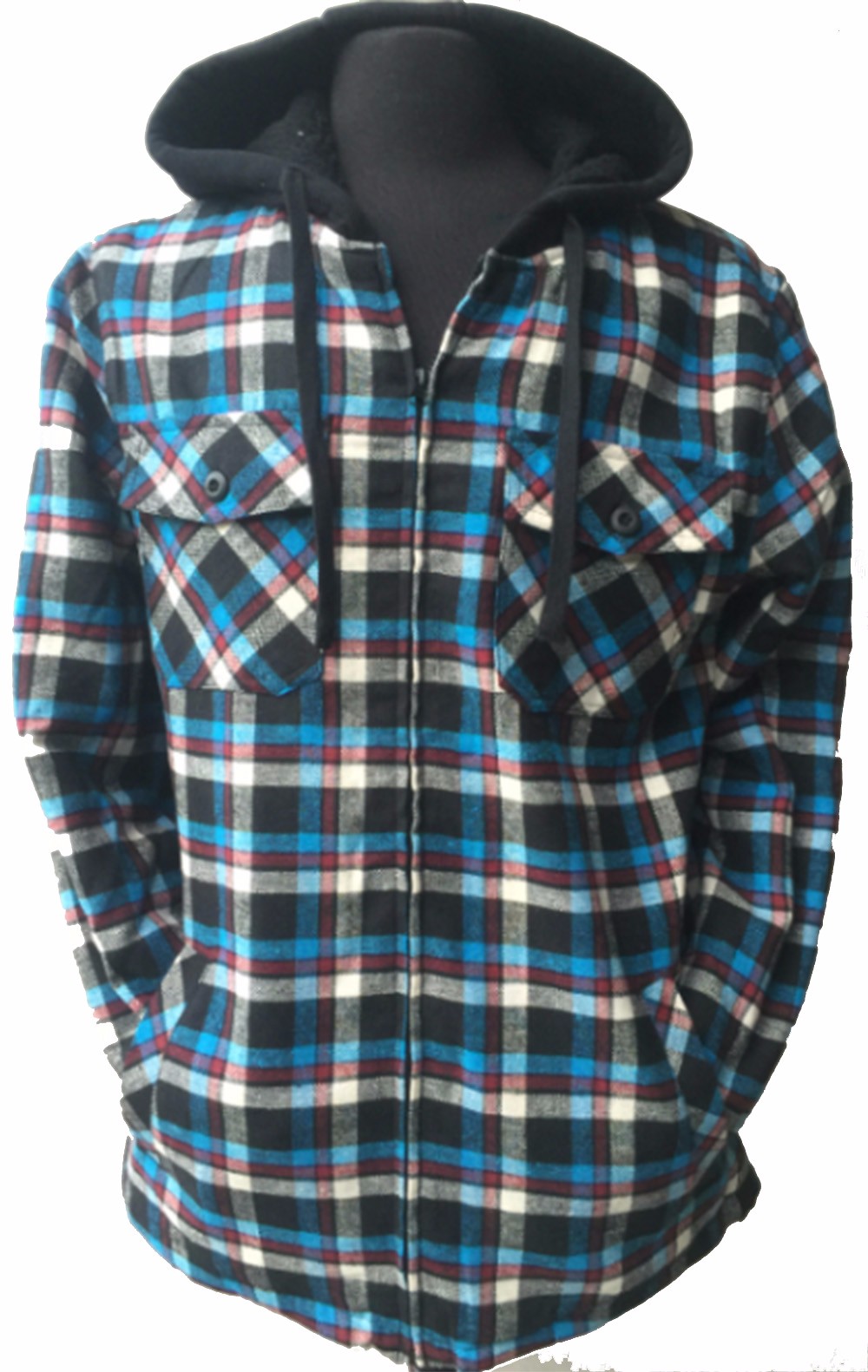 walmart hooded flannel