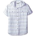 thumbnail image 1 of Camisa con Botones Kenneth Cole textura con Capucha para hombre color blanco roto extragrande, 1 of 1