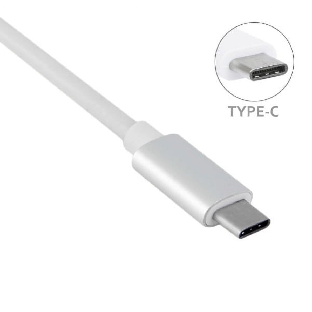 Type-C 10ft USB Cable for Motorola Moto G Pure - Charger Cord Power Wire USB-C Long Fast Charge Sync High Speed White N9K Compatible With Motorola Moto G Pure Phone - image 3 of 3