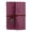 Dark Red, variant on Light Blue Small Leather Notebook, 16x12cm, Blank Unlined Pages, Bound Travel Journal for Sketching (1pc)
