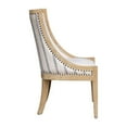 thumbnail image 4 of Martha Stewart Elmcrest 19" Fabric/Wood Curved Back Dining Chair - Beige/Natural, 4 of 9