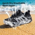 thumbnail image 5 of Babaya Kids Water Shoes Rubber Sole Athletic Swim Shoes for Boys Girls Quick-Dry Beach Pool Size 9.5-4, 5 of 11