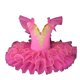 thumbnail image 1 of Odeerbi Niñas Tul Tutu Vestido de Ballet Verano Ruffle Sleeve Tiered Princesa Vestido Sin Mangas de Malla Transpirable Suave Vestido, 1 of 4